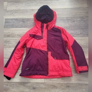 Obermeyer Sara Jacket size ladies 18 ski snowboard purple & pinkish